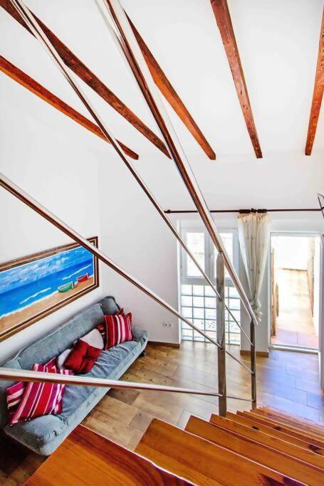 Acogedor Duplex Con Terraza Interior En La Playa Leilighet Valencia Eksteriør bilde
